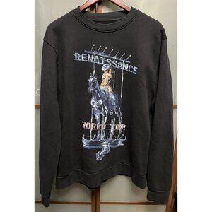 Beyonce Renaissance Sweatshirt Pullover Mens Unisex Black World Tour Size Large